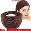 Băng đô DUSKGLOW, Vòng buộc tóc bên rộng ren, Hoa rỗng lưới co giãn quấn đầu bé gái