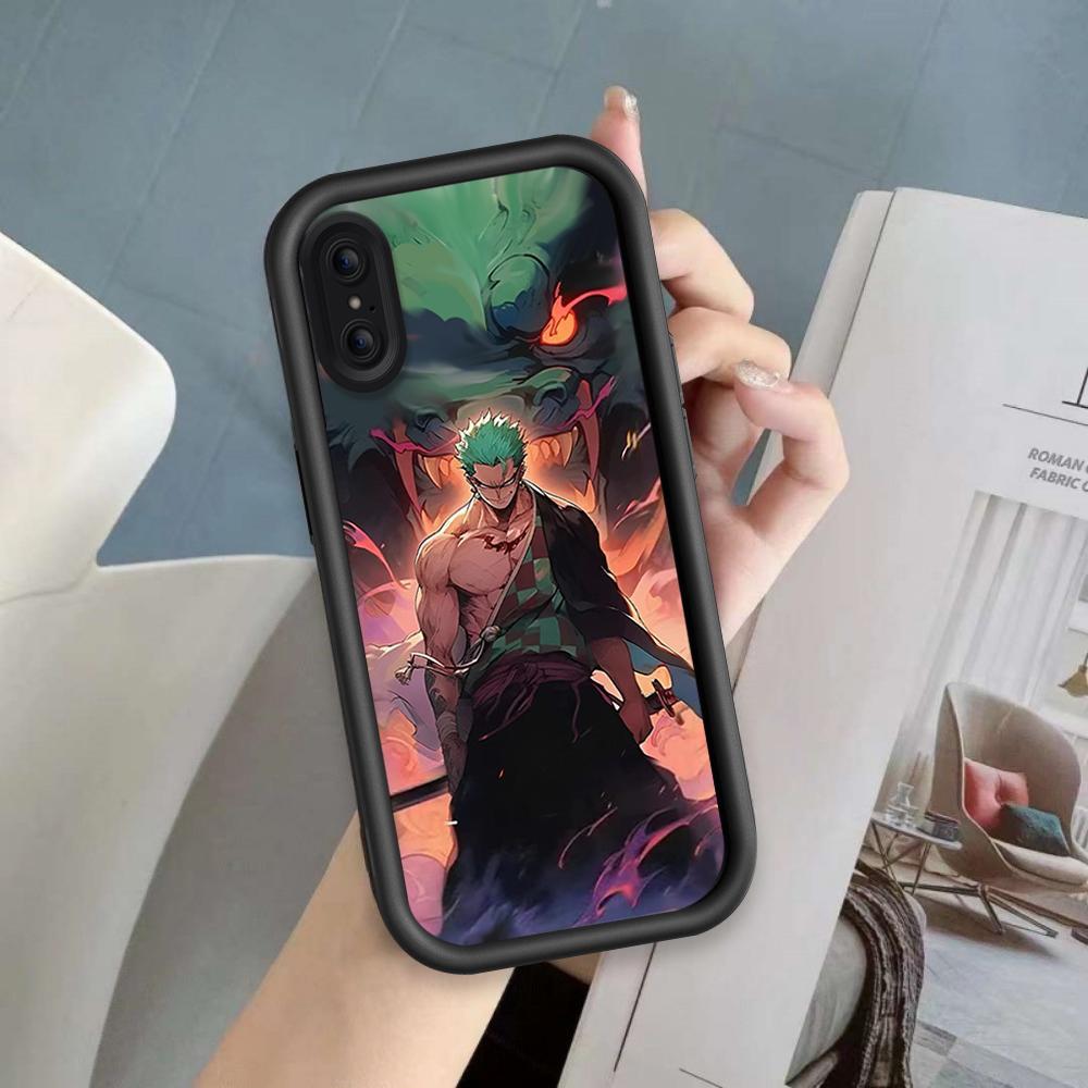 Ốp Lưng Cho iPhone X XR XS Max Hoạt Hình Silicon Xu Hướng Mềm Ốp lưng TPU Aurosolon One Piece Angel Eye Ốp Lưng Chống Sốc