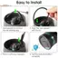 TRTR 2 Chiếc Cốc Du Lịch Tumbler Nắp Gioăng Chống Thấm Nước Lớn Niêm Phong Hiệu Ứng Cốc Chống Rò Rỉ Gioăng Silicon Nắp Cốc Dụng Cụ VN