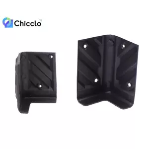 2 Chiếc Góc Loa Nhựa Góc Phải Tròn Bảo Vệ Thay Thế Đàn Guitar Khuếch Đại Tủ Sân Khấu Phụ Kiện Đẹp