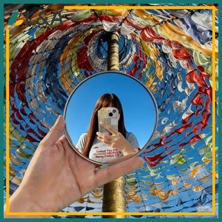Gương du lịch lồi di động L & A - Phản chiếu góc rộng, Gương Selfie Mini chụp ảnh hợp đồng cho người sáng tạo nội dung & quà tặng du lịch.