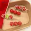 AqToCna Kẹp Tóc Dễ Thương Sáng Tạo Mô Phỏng Thực Phẩm Kẹp Tóc Phụ Kiện Tóc Hawthorn Candied Haws Kẹp Bên Trái Cây Ngộ nghĩnh Mũ Cho Nữ AqToCna
