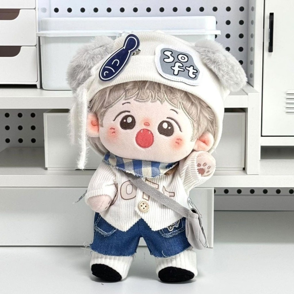 20cm Muối Sữa Croissant Thay Thế Phù Hợp Với Phong Cách Dễ Thương Búp Bê Cotton Quần Áo Cho Bé