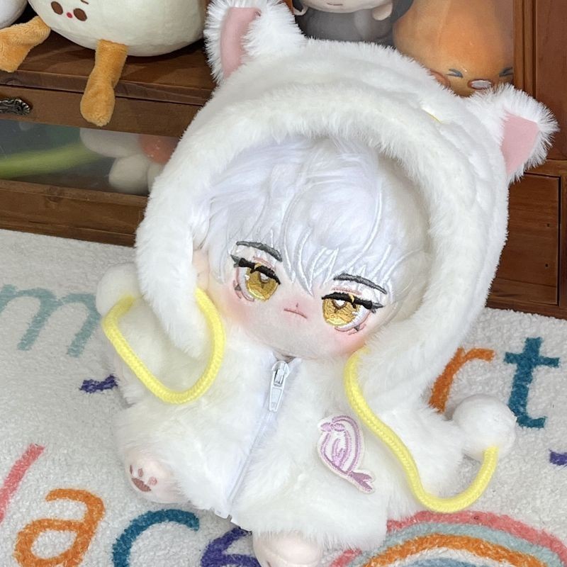 Tình Yêu Ánh Sáng Và Đêm Cotton Búp Bê Ánh Sáng Ban Đêm Lông Cừu Dòng Lông Cừu Cáo Quà Tặng 20cm Quần Áo Bé Xiaoyi Trang Phục