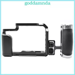 Tay cầm máy ảnh cầm tay GODD cho máy ảnh DSLR và không gương lật có dây đeo và khe cắm giày lạnh cho các nhà làm phim Dễ dàng đính kèm