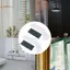 TRTR 2 / 4 Con Lăn Mù Kéo Dài Có Thể Điều Chỉnh Braet Sửa Chữa Phụ Kiện Giá Đỡ Rèm Kẹp Sửa Chữa Thay Thế VN