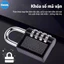 Ổ khóa mã số chống trộm, bảo mật cao với 3 hoặc 4 chữ số, không cần chìa, phù hợp với nhiều mục đích sử dụng-TOOLIX