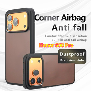 Dành Cho Honor 600 Pro 4G 5G 2026 Ốp điện thoại TPU Trong Suốt Chống Sốc Cho Honor600Pro 600Pro Honor600 Honor600Lite 600Lite Ốp điện thoại Mờ