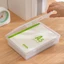 Hộp lưu trữ A4 trong suốt dung tích lớn - Dụng cụ sắp xếp đa năng cho gia đình và 3 chiếc