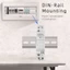 Tuya Cuộc Sống Thông Minh ZigBee 20A Rơ Le Công Tắc Thời Gian Din Rail Ứng Dụng Điều Khiển Từ Xa Cho Màn Hình Nguồn Hoạt Động