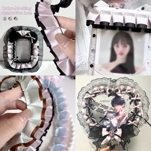Trang chủ Ren Trang trí Quà tặng Gói Ruy băng Vật liệu đóng gói Trang trí Chất liệu thủ công Vỏ thẻ Satin Dceor