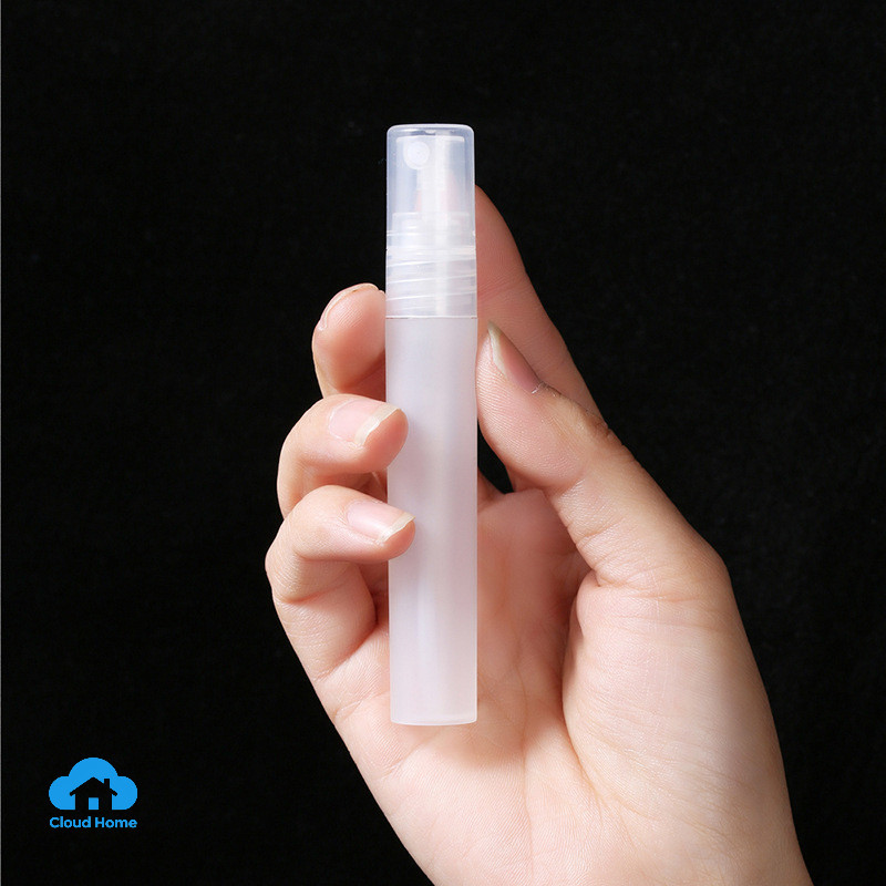 Chai xịt phun sương mịn, chai nhỏ đựng nước hoa, mỹ phẩm di động 10ml, chai xịt nhựa mờ.