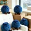 GHX Innocent Blueberry Búp Bê Mô Phỏng Sang Trọng Móc Khóa Dễ Thương Nhồi Bông Túi Đồ Chơi Quyến Rũ Cho Nữ Trường Bapa Trang Trí VN