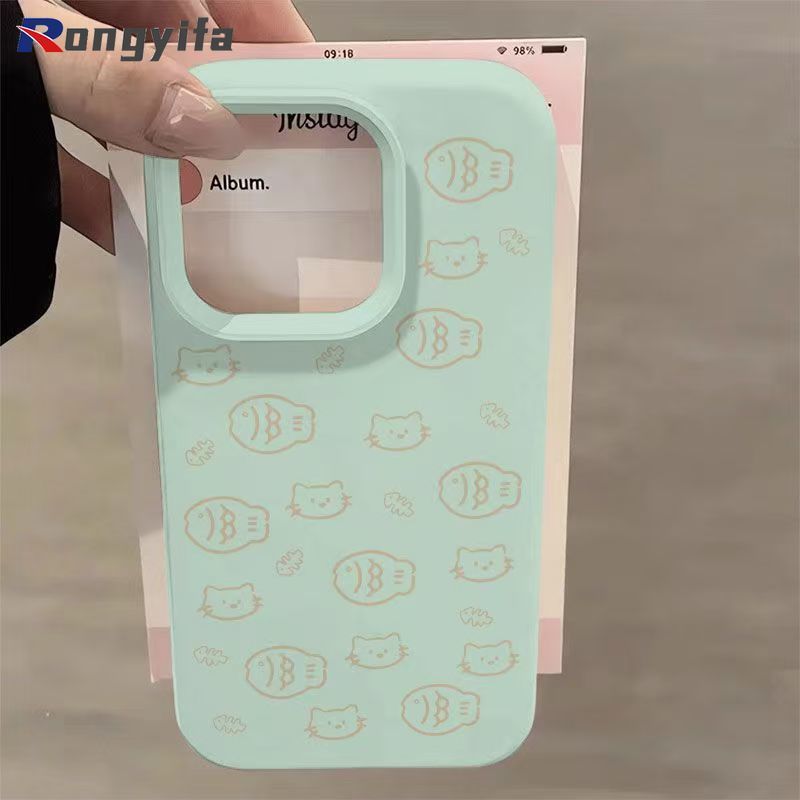 Ốp Điện Thoại Mèo Hoạt Hình Cho Redmi Note 15 14 13 12 Turbo 12R 12T Pro Plus Vỏ Màu Kẹo Dễ Thương Ngộ nghĩnh Mờ Chống Sốc Ốp Lưng Mềm