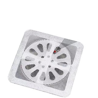 10 Miếng Dán Thoát Sàn Chống Tắc Cống Thông Minh - Lưới Lọc Cặn Bẩn Nhà Vệ Sinh Chặn Côn Trùng Siêu Dính 10x10cm