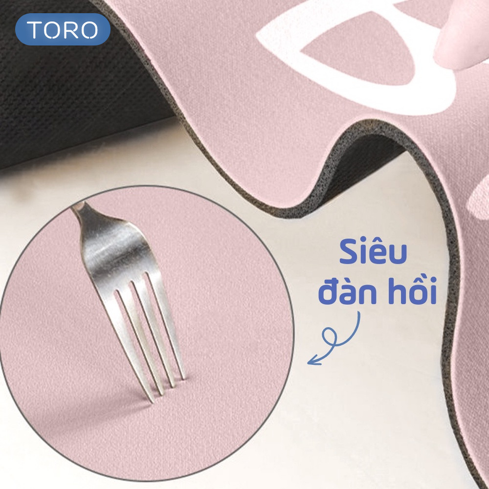 Thảm Lau Chân 3D Thấm Nước Nhanh 3S Chống Trượt, Thảm Chùi Chân Decor Phòng Tắm Siêu Cute HomeMate