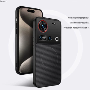 Vỏ Chống Sốc Cho ZTE nubia Z70 Z70s Ultra Luxury Matte Case Vỏ Sạc Không Dây Kinh Doanh