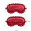 CPINCP Silk Ruffle Sleep Eye, Thiết kế Ruffle Chất liệu lụa Vỏ mắt khi ngủ, Nhiều màu thoáng khí kết cấu mềm mại che mắt che đêm