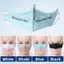 COCODECOVED 20 Chiếc Nắp Mũi Dùng Một Lần, Mặt nạ Máy Lọc Không Khí Nhẹ Chống Bụi, Chống Dị Ứng Không Dệt Thoáng Khí Màu Trơn Chống Sương Mù Mặt nạ Mũi Mùa Đông