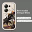 Ốp Lưng Cho OPPO A6 Pro Hoạt Hình Silicon Đáng Yêu Mềm TPU Cây Dừa Thẩm Mỹ Mắt Thiên Thần Vỏ Điện Thoại Chống Sốc