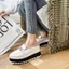 35-43 Size Size Lớn Giày Nữ 41 Baotou Siêu Nóng Lười Nửa Dép Nữ Mặc Ngoài Thời Trang Giày Sandal Đế Dày Cao Gót 4