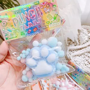ECK Handmade Floing Cat 's Paw Giảm Căng Thẳng Squishy Đồ Chơi Mochi Chậm Phục Hồi Mới Fidget Đồ Chơi Tiệc Sinh Nhật Quà Tặng HOT