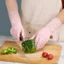 Găng Tay Rửa Chén Dùng Một Lần Bé Gái Công Việc Nhà Vệ Sinh Nhà Bếp Bền Cấp Thực Phẩm Kéo Dài Dày Nitrile Hộ Gia Đình Dán CJTE