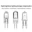 Bóng đèn Halogen bigapple 12V 220V G4 / G5.3 / G9 20W / 25W / 35W / 40W Trong suốt mỗi bóng để trang trí nội thất RDG