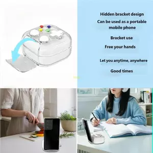 Btsg Bảo vệ tai nghe TPU PC chống sốc trong suốt cho Buds 4 để sử dụng hoạt động ngoài trời và phòng tập thể dục