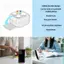 Btsg Bảo vệ tai nghe TPU PC chống sốc trong suốt cho Buds 4 để sử dụng hoạt động ngoài trời và phòng tập thể dục