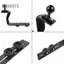 Guansfs Tay cầm khay lặn guansfs aqxreight Giá đỡ tấm chụp ảnh dưới nước cho máy ảnh SLR sử dụng tay cầm hiện đại Hợp kim nhôm gắn dưới nước