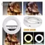 Guansfs Guansfs XJ-19 Selfie Fill Light Có thể sạc lại 40 LED 3200K-6500K Điện thoại di động Trang điểm Live Show Buổi hòa nhạc với USB Micro Đầu vào