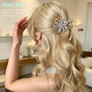 Nhật Bản Nhật Bản Hàn Quốc Phong Cách Mới Cổ Tích Pha Lê Hoa Kẹp Tóc Lấy Kẹp Nữ Thời Trang Cao Cấp Đầu Lưng Tóc Cá Mập Kẹp Tóc Phụ Kiện Tóc