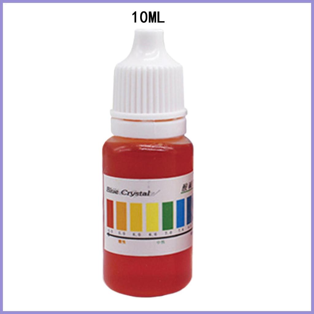 Phenol Red 10ml PH Máy kiểm tra nước Đo chính xác Cân bằng nước Máy đo nước Máy cân bằng thuốc thử cho cây bể mueadsyvn