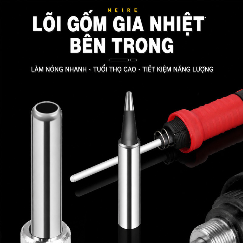 Bộ Mỏ Hàn 80W Màn Hình Số LED - Công Cụ Tỉ Mỉ, Điều Chỉnh Nhiệt Độ, Cho Công Việc Điện Tử & Thủ Công