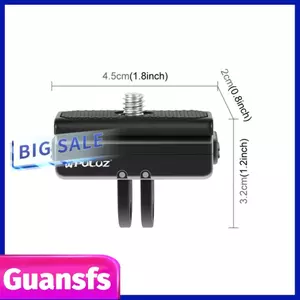 Guansfs Guansfs PULUZ PU965B Từ Tính Nhanh Chóng Phát Hành Núi cho Camera Thể Thao Adapter Hợp Kim Nhôm Thay Thế Insta360 Ace/ Ace Pro
