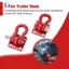 1 Cặp Móc Xe Kéo Tỉ Lệ 1: 10 Cho Xe Bánh Xích RC -10 Xe Tải