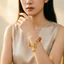Sự giàu có Thu hút Vòng tay Pi Yao Xanh Phantom Crystal Dây đeo cổ tay thẩm mỹ cao cấp Tình bạn hoàn hảo Sinh nhật