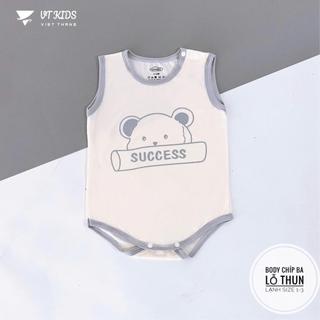 ( Vải Thun Lạnh) Bộ Body Chip 3 Lỗ Cho Bé Trai Gái Bodysuit Sơ Sinh