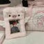 Hộp đựng thẻ sinh viên GUSTAVA, Túi móc khóa Động vật hoạt hình Photocard sang trọng, Con chó con mềm mại dễ thương / Con lợn thiên thần / Chuột Hình ảnh thần tượng Bảo vệ Học sinh