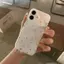 Thỏ nhỏ Đối với trường hợp iPhone 14Pro Da đơn giản và tươi mới