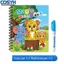 <cosyh>Coloring Book Compact Design Endless Fun Mess-free Painting Portable Book