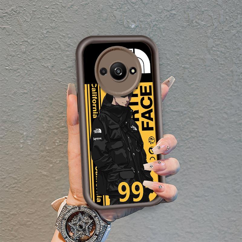 Ốp Lưng Cho Redmi A3 / POCO C61 4G Hoạt Hình Silicon Mềm Ốp lưng TPU Jujutsu Kaisen Anime Mắt Thiên Thần Chống Sốc Ốp Lưng