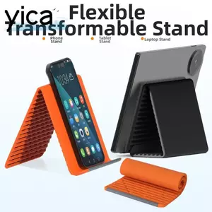 Đế Điện Thoại Linh Hoạt YICA, Đế Chống Trơn Trượt Đa Góc Có Thể Điều Chỉnh Giá Đỡ Điện Thoại, Đế Điện Thoại Silicon Lõi Nhôm Đa Năng Sử Dụng Du Lịch