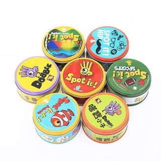 Trò chơi bảng dành cho cha mẹ và con cái Thị lực nhanh | Hộp thiếc Thẻ di động Trò chơi tiệc bạn bè gia đình | Phản hồi quan sát bài tập 3OQP