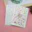 【Roshy】Hình dán mắt hình yêu tinh giọt nước mắt kim cương lấp lánh phụ kiện chụp ảnh hình dán mặt. đá quý Giáng sinh