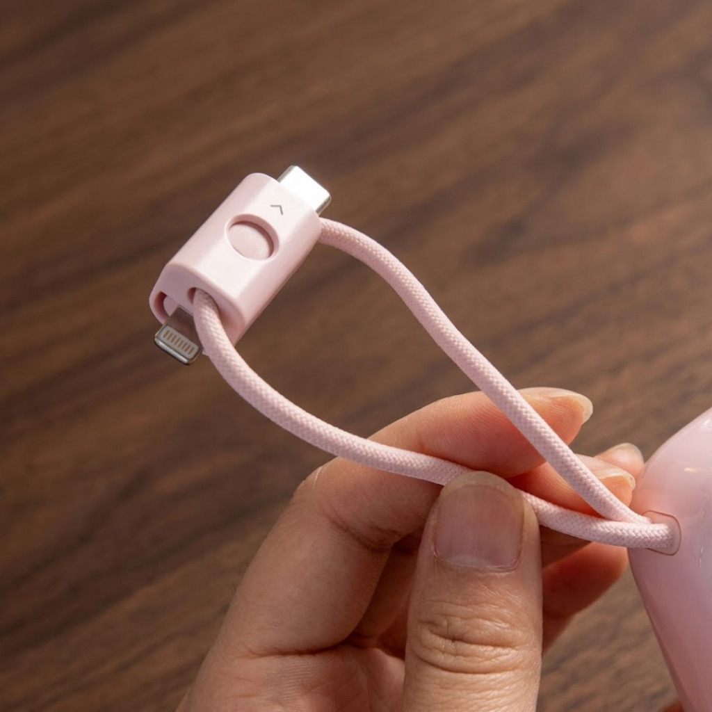[Chính Hãng] Sạc Dự Phòng 20000mAh WIWU Sugar Plus P091 - Sạc Nhanh PD 20W/22.5W, Tích Hợp Cáp Sạc 4 Trong 1 Tiện Lợi