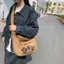 Túi Vải Dung Tích Lớn Túi Nữ Phong Cách Mới Phù Hợp Với Nữ Túi Bông Tai Kẹp Túi Đeo Vai Nam Xe Máy Túi Nữ