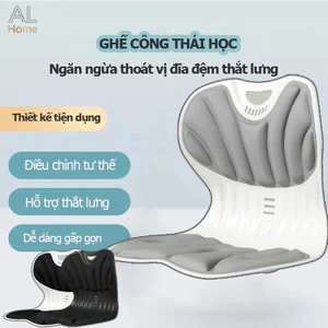 Tựa lưng công thái học thiết kế thông minh giúp ngồi đúng tư thế sang trọng, Ghế tựa chỉnh dáng thiết kế cho mọi người