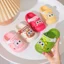 Giày Lỗ Trẻ Em Cho Bé Trẻ Em Mùa Hè Chống Trơn Trượt Hoạt Hình Thoáng Khí Dép Che Ngón Chân Dễ Thương Bé Trai Bé Gái Dép Dép B9Y